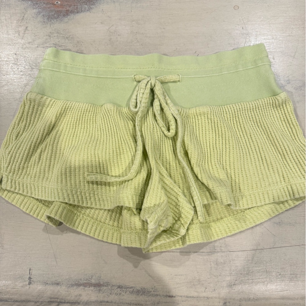 Forever 21 Lime Green Shorts with back pocket